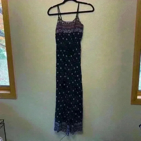 shosho Pants - Shosho paisley jumpsuit sz s casual fall preppy boho festival concert country